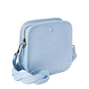 Baby Blue glazed Crossbody Bag